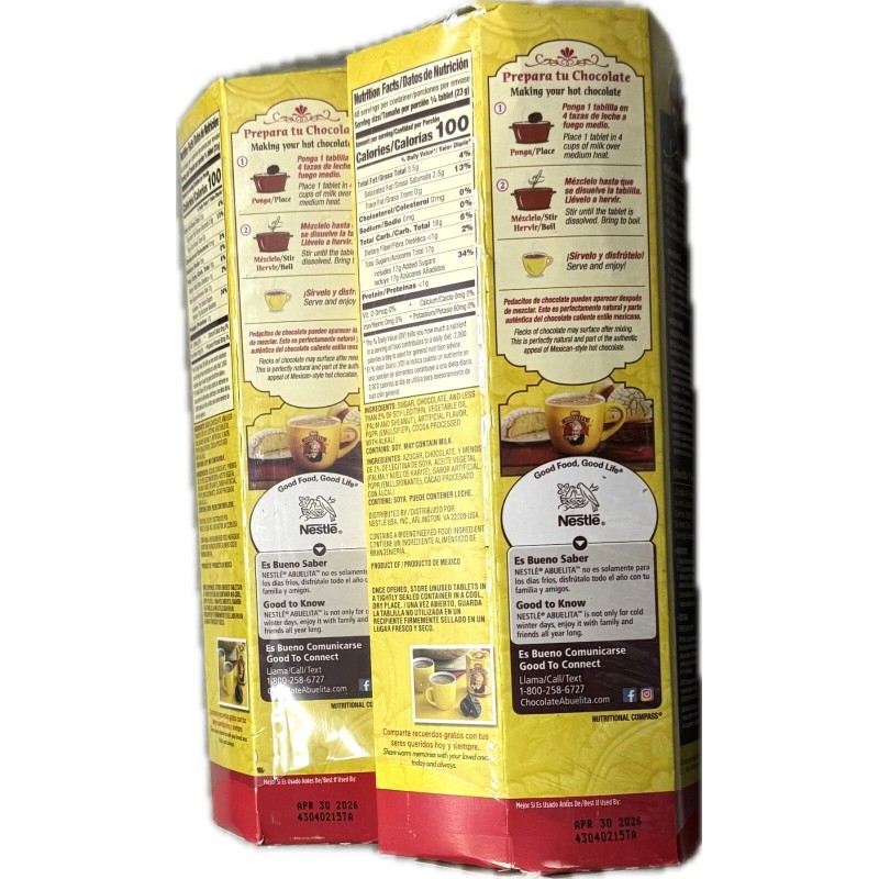 Nestle 2 Pack - 38oz Nestle Abuelita Mexican Hot Chocolate