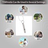 Outdoor Emergency Whistle Titanium Alloy EDC Whistle Pendant Necklace for