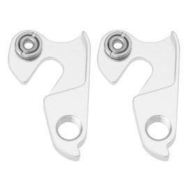 YINETTECH 2pcs GH-022 Bicycle Rear Derailleur Hanger Dropout with Screws Rear Derailleur Hanger for Mountain Bikes Road Bikes Cycling Replacement Part