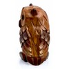 Funky Factory Beautifully Hand-Carved Wooden Owl Made from Sustainable Monkey
