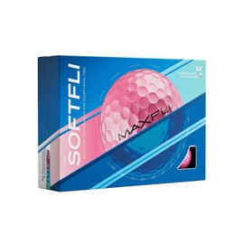 Maxfli SoftFli Golf Balls Women's - Translucent Multicolor - 12 Pack