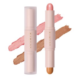 KIMUSE Contouring Viso, Stick Contorno 2 in 1, Creamy Contour & Blush Stick, Stick Contorno Viso: Texture Cremosa e Premium Liscia
