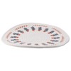 Benytro Nordic style cotton and linen weaving Woven Round Placemats,