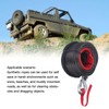 HURRISE 10mm x 30m Synthetic Winch Rope with Alloy Hook
