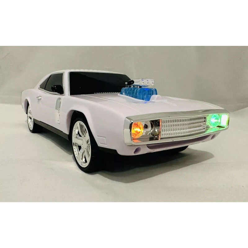 Music Speaker Dodge Challenger White Speaker Indoor/Outdoor Portable USB PORT/AUX