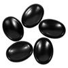 Rockcloud Pack of 4 1.3" Thumb Worry Stone Oval Shape