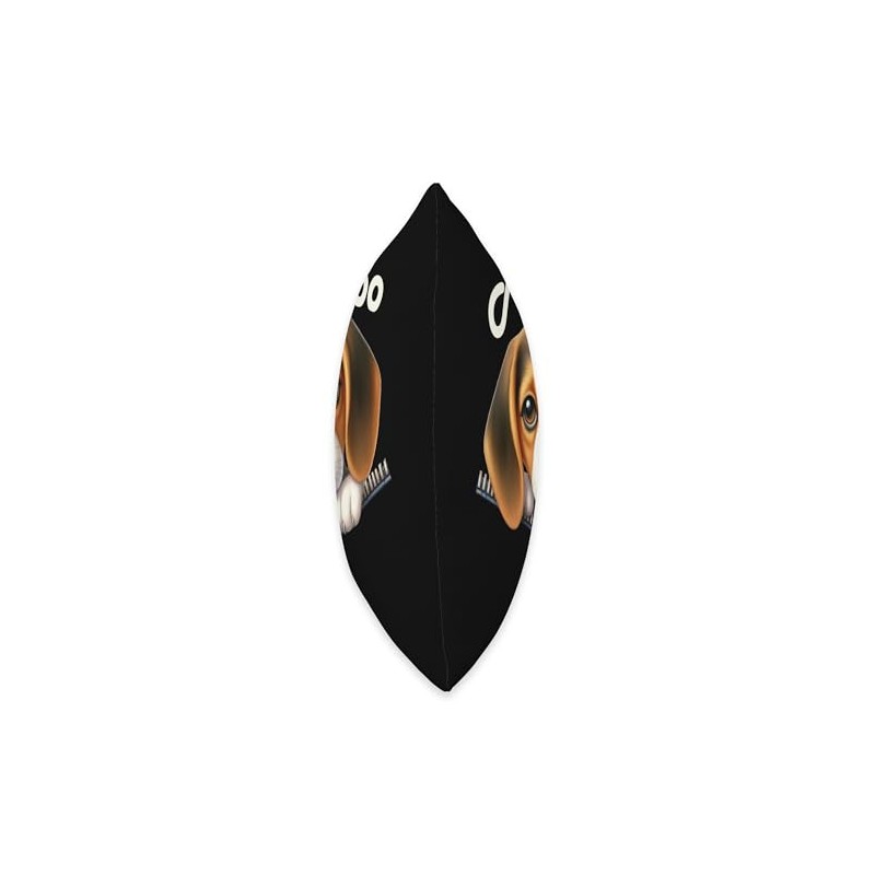 Funny - Peek-a-boo - Beagle Throw Pillow