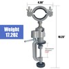 Sutekus Bench Clamp Vise 360 Degree Electric Drill Stand Holder