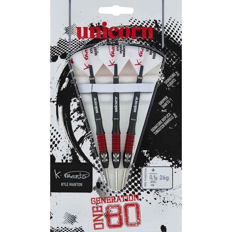 Unicorn Steel Tip Darts Set | Kyle 'Smiler' Manton Generation