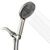 OFFO Handheld Shower Head Set, 6-Mode Brushed Nickel High Pressure