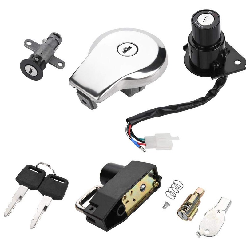 Ignition Lock, Metal Material Motorcycle Ignition Switch Fuel Tank Cap