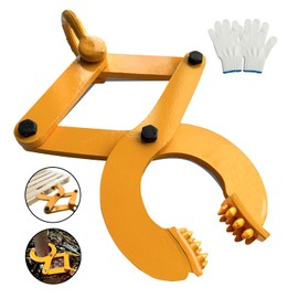 CooTentler 6090lbs Pallet Puller Clamp Heavy Duty Steel Single Scissor for Pulling Pallets, Woods, Trees, 8 Inches Bigger Jaw Opening Pallet Grabber