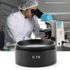 Stereo Microscopes Objective Lens, KP-0.7X Microscope Auxiliary Lens Metal Aluminum