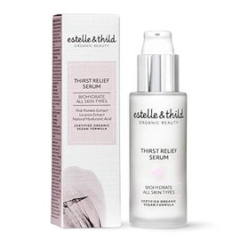 Estelle & Thild - Organic Beauty - Thirst Relief Serum. All Skin Types, Certified Organic, Vegan Formula, Cruelty Free - Sweden - 30ml