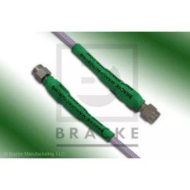 BRACKE 26.5 GHz Ultra Precision SMA Male to SMA Male Assembly 48" BRACKE BM95024.48