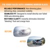 Burco 5337 Convex Passenger Side View Non-Auto-Dimming Power Mirror Glass,