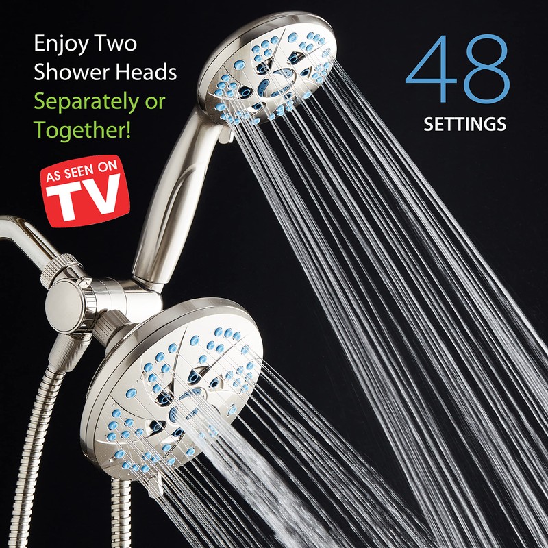 AquaCare Spa Station High Pressure 48-mode 3-way Rainfall & Handheld