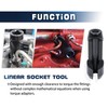 Fuel Injector Socket Set 17 mm 12 point Injector Line