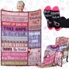 HunnmingRe Retirement Gifts for Women 50" x 60" Retirement Throw