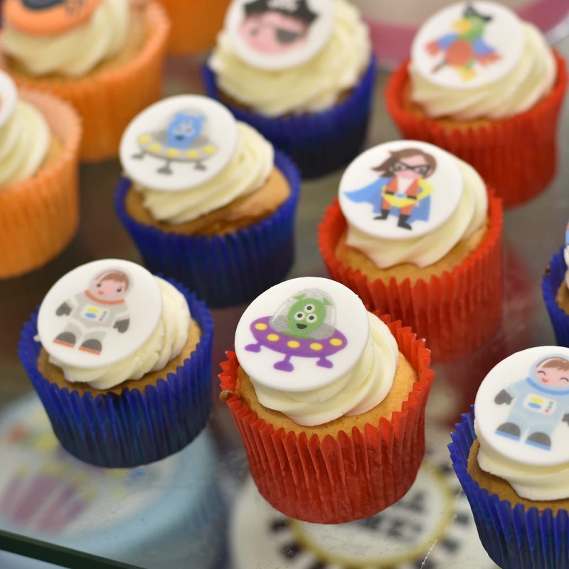 Culpitt Select Yellow Baking Cases, Greaseproof Paper Baking Cups, 50mm