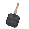 3 in 1 Breakfast Pan Prevents Stick Heat Resistant Divided