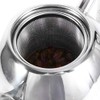 Stainless Steel Teapot with Strainer, Coffee Tea Kettle with Tea
