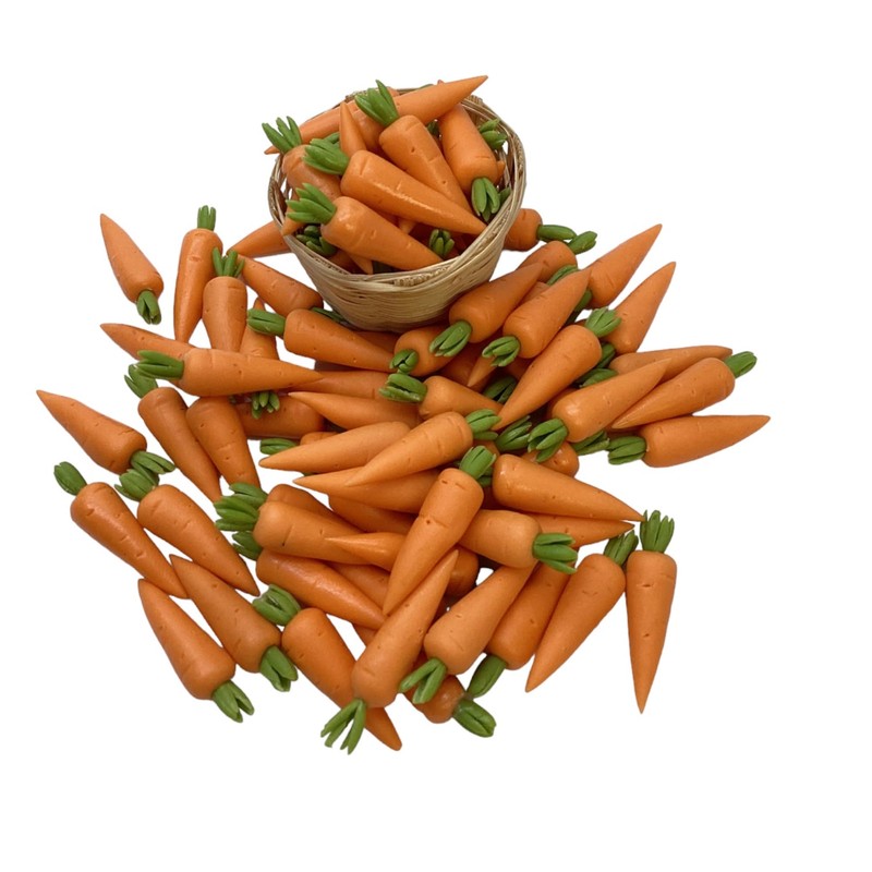 AIICraft 20 Vegetable Loose CarrotHandcrafted Decorative Home Garden