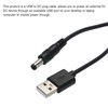 MECCANIXITY USB to DC Power Cable 0.3 M USB to