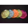 Blacklight Reactive Party Plates with FREE Blacklight Balloons (80, 6