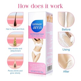 Crema Depilatoria Indolora Para Mujeres Y Hombres, Crema Dep