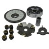 Complete 49cc 50cc Variator Kit with 6g Weights Gy6 Engine