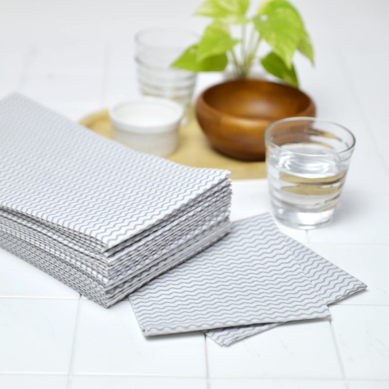 Strix Design Counter Cloth SA-164 Disposable Cleaning Cloths, Boxed, Antibacterial,