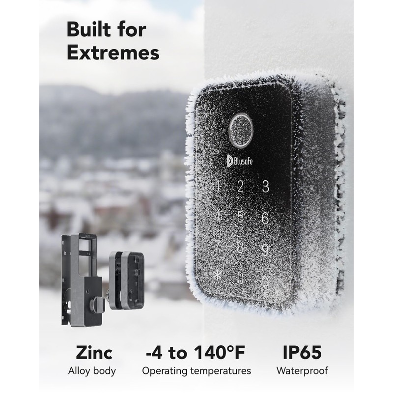Smart Lock Fingerprint Door Lock, Smart Door Lock for Home