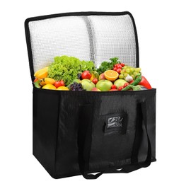 43 x 30 x 31 cm Cool Bag, Large, Foldable Insulated Bag, Thermal Bag, Cool Bag Car, Cool Bags & Boxes, Cool Bag, Foldable Cool Bag for Picnics, Camping, Beaches, BBQ, Travel