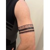 5 Blätter Temporäre Armband Tattoos Tribal Tattoo Maori Design Tattoos