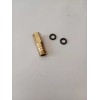 Unbranded M10 Threaded Brass Faucet Plug