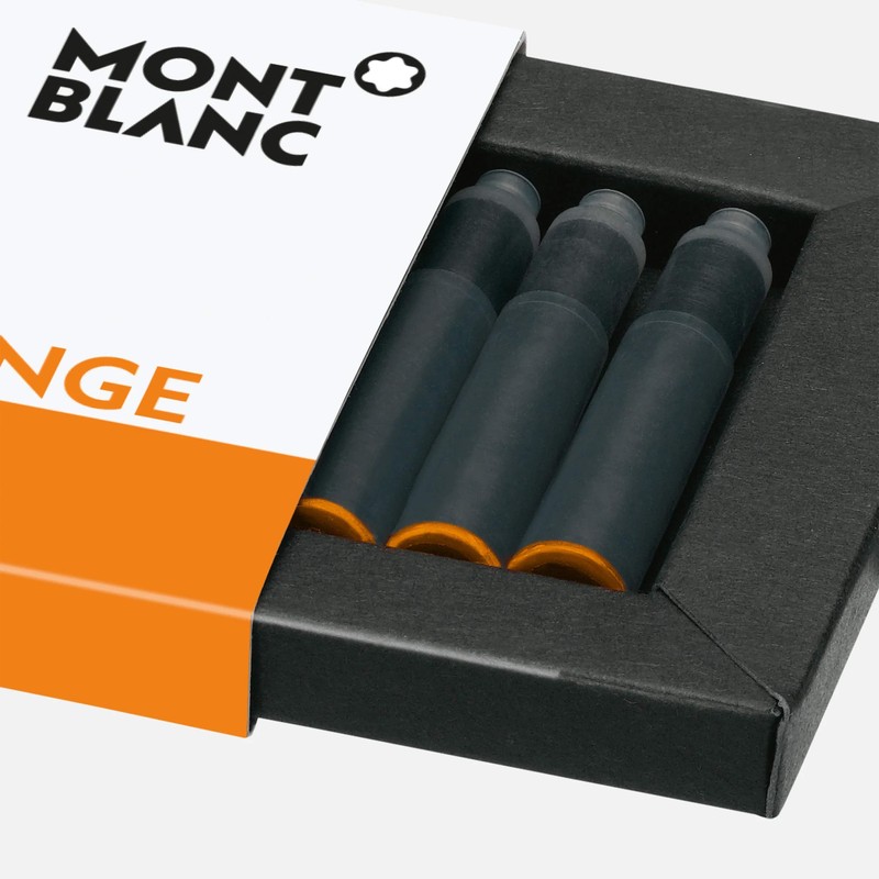 Montblanc INK CART MANGANESE ORANGE 1PACK=8CART PF Brand