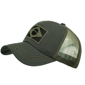 One Limitation CP299 Casual Mesh Cap, Embroidery, Logo Hat, Outdoor, Men's, Women's, green