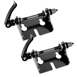 CyclingDeal Bike Bicycle Fork Mount Car Rack Carrier Black - Pack of 2