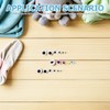 750 Ojos Móviles Autoadhesivos de Plástico para Manualidades y Peluches