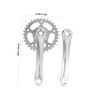 Abaodam 1Set Single Speeds Hollow Crankset Replacement for Mountain Bike
