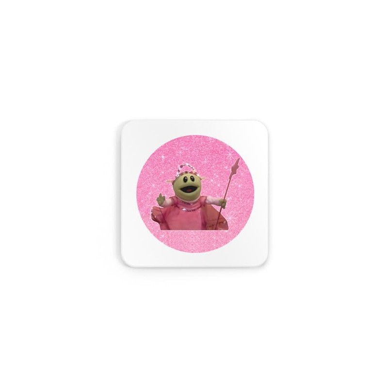 Sparkly mona nanalan wonderful girl meme coaster