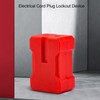 Electrical Cord Plug Lockout Device Insulated Impact Proof Plug Locking