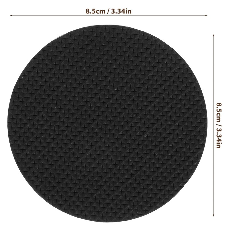 Toddmomy 10pcs Billiard Pool Table Leg Shims 8.6cm Rubber Pool