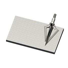 G5 Flat Diamond Stone Broadhead Sharpener for all Montec Broadheads - Fine (1200) & rough (600) Diamond Sides, Nylon Case Included
