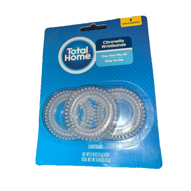 total home Citronella Wristbands | wristbands for insect repellent during