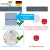 cocofy Non-Slip Shower Sticker Transparent XXL Large 15 x 15