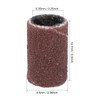 uxcell 1/4 Inch x 1/2 Inch Sanding Sleeves 180 Grits