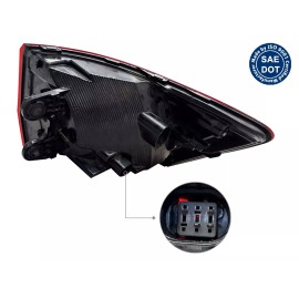 apa AUTO PARTS AVENUE LED Tail Lamps for 2022 2023 Volkswagen Taos Outer Driver Left Side 2GJ945095A