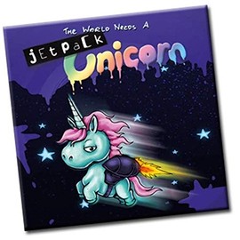 Wyrd The World Needs a Jetpack Unicorn